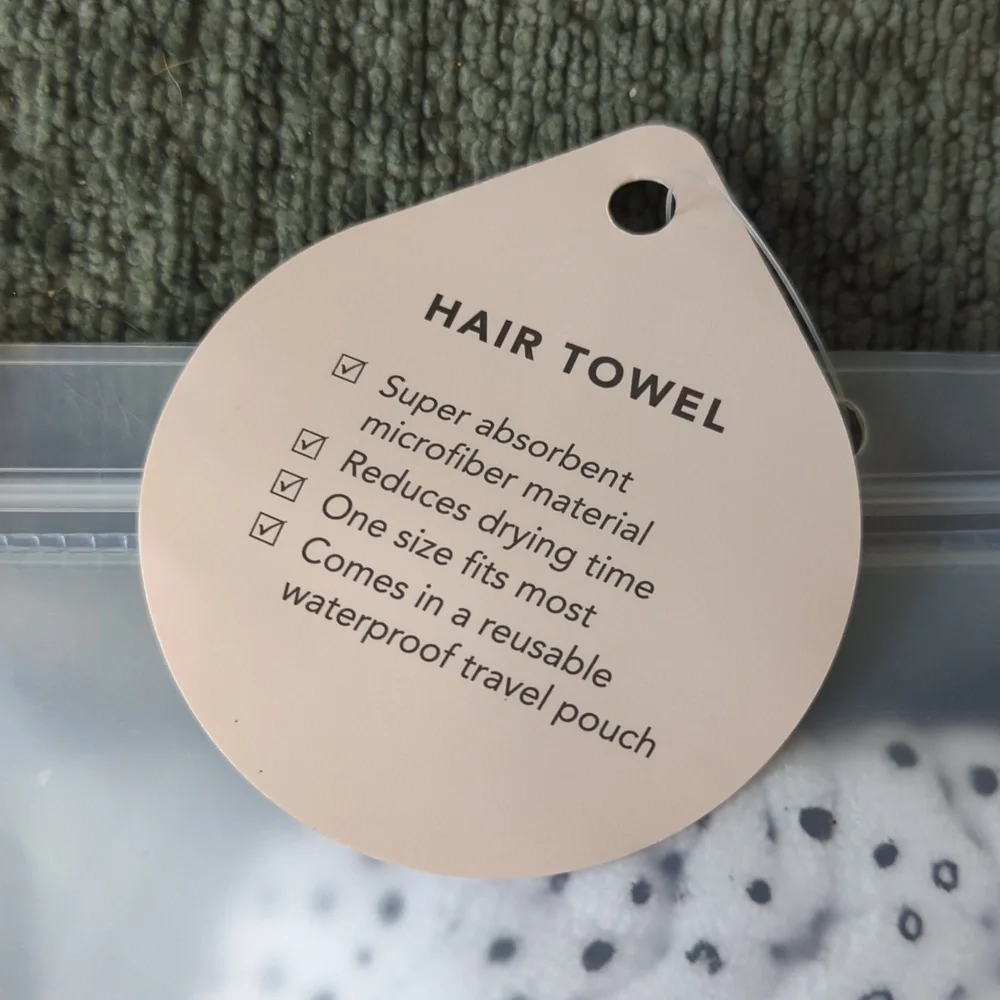 🆕 Kitsch Wet Hair Set / Quick Drying Towel & Scrunchie Set